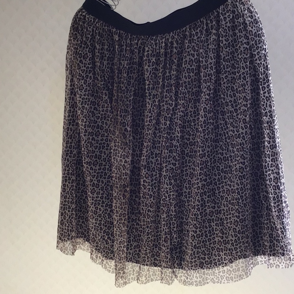 A new day leopard print skirt